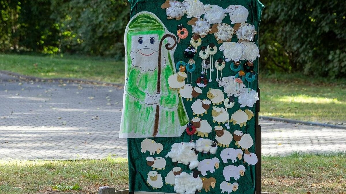 Picknickdecken-Gottesdienst eröffnet das neue Kita-Jahr