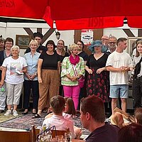 Abschied der Theatergruppe Haintchen