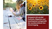 Sundowner im Pfarrgarten Haintchen