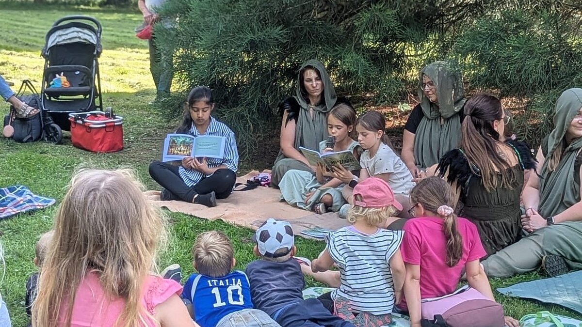 Lesen an besonderen Orten