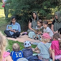 Lesen an besonderen Orten