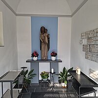 Marienkapelle auf dem Erbacher Friedhof wieder hergerichtet