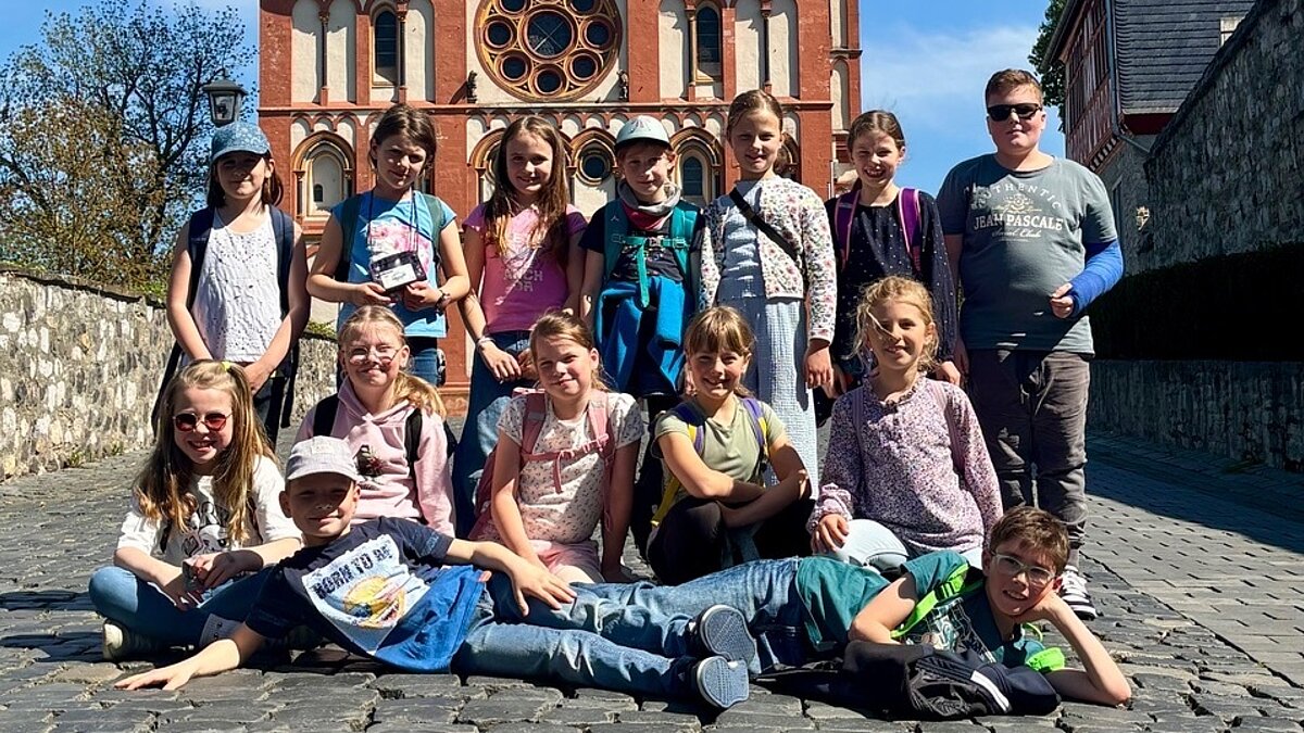 Ausflug der Erstkommunionkinder zum Limburger Dom